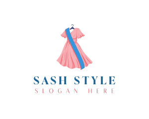 Boutique Dress Clothing logo design