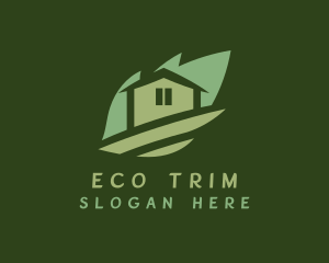 Eco House Realty logo design