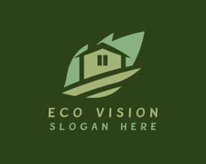 Eco House Realty logo design