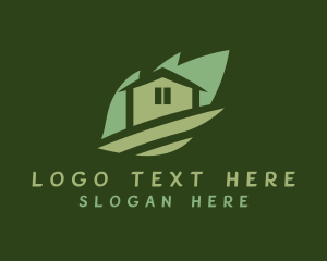 Sustainability - Eco House Realty logo design