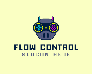 Gaming Robot Controller logo design