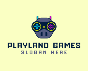 Games - Gaming Robot Controller logo design