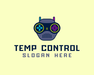 Gaming Robot Controller logo design