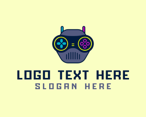 Games - Gaming Robot Controller logo design