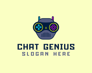 Chatbot - Gaming Robot Controller logo design