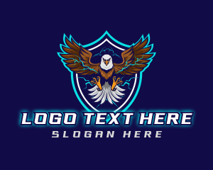 Lightning - Lightning Eagle Gaming logo design