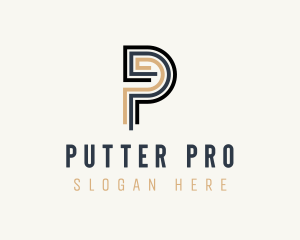 Creative Studio Letter P logo design