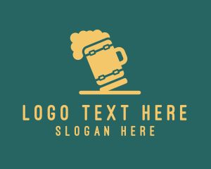 Beer Barrel Mug Logo