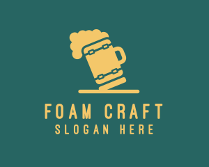 Beer Barrel Mug logo design