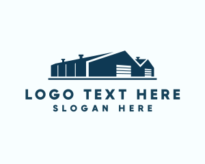 Distribution - Warehouse Storage Logistics logo design