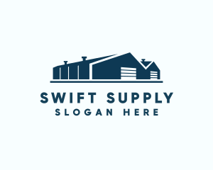 Supply - Warehouse Storage Logistics logo design