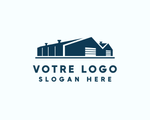 Distributors - Warehouse Storage Logistics logo design