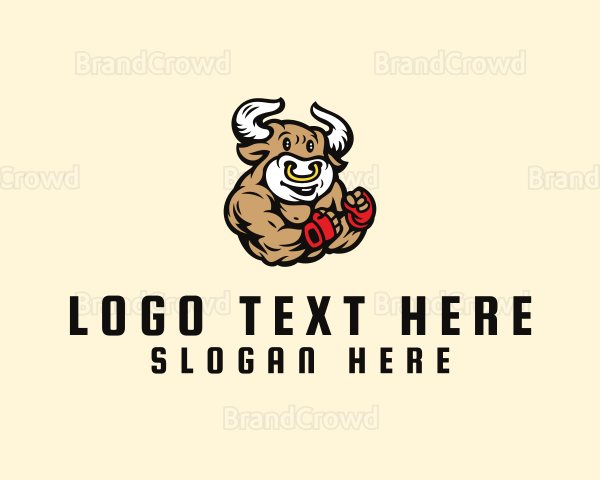 Buff Bull Boxer Logo