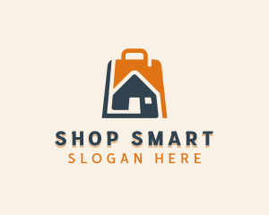 Real Estate Shopping  logo design