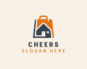 Ecommerce - Real Estate Shopping logo design