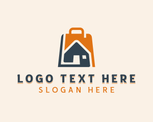 Online Shopping - Real Estate Shopping logo design