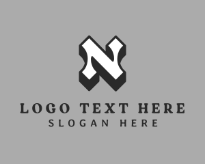 Letter N - Tattoo Artist Boutique logo design