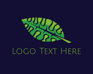 Gardener - Green Leaf Gardening logo design