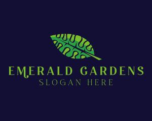 Green Leaf Gardening logo design