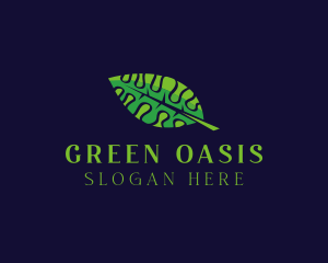 Green Leaf Gardening logo design