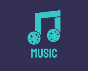 Green Space Music  logo design