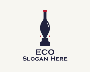 Liquor - Wine People Talk logo design