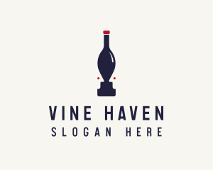 Wine People Talk  logo design