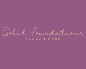 Generic Cursive Business Logo