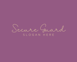 Scent - Generic Cursive Business logo design