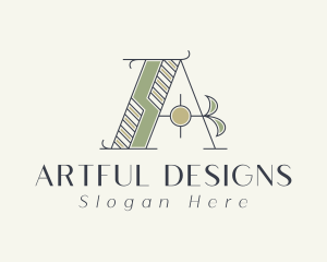 Fashion Letter A  logo design