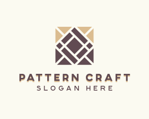 Flooring Tile Pattern logo design