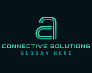 Network - Technology Network Software logo design