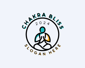 Human Yoga Wellness logo design