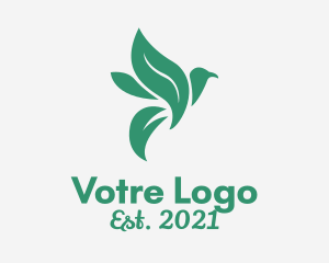 Save The Earth - Eco Nature Bird logo design