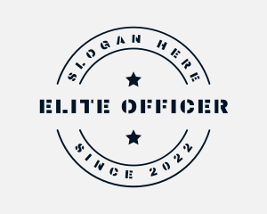 Officer - Veteran Militia Firm logo design