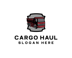 Dump Truck Vehicle logo design