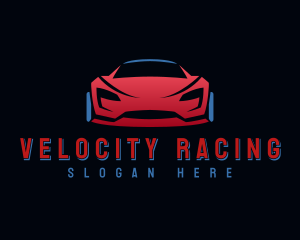 Car Racing Garage logo design