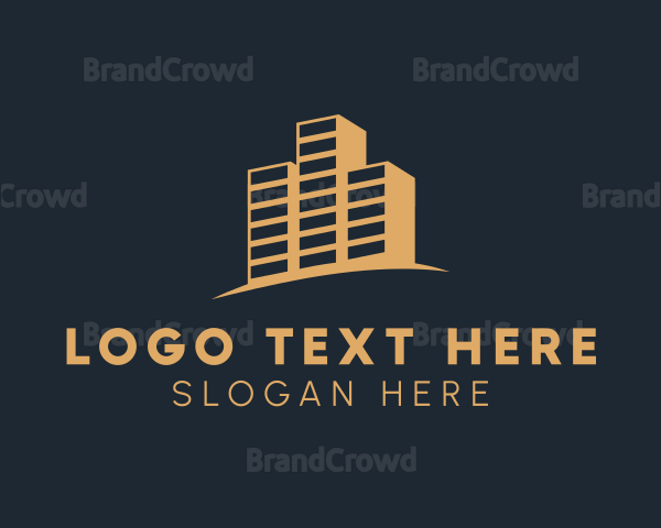 Minimalist Company Building Logo