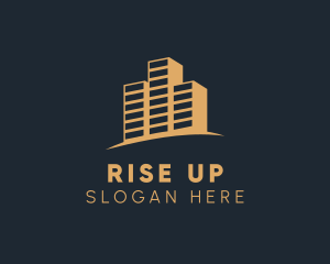 Minimalist Company Building logo design