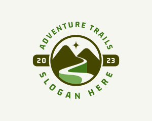 Mountain Adventure Road logo design