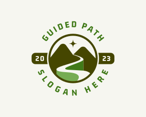 Mountain Adventure Road logo design