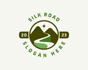 Mountain Adventure Road logo design