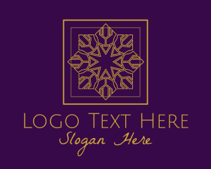 Elegant Star Frame  Logo