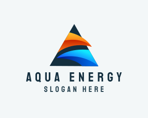 Hydropower - Modern Generic Triangle logo design