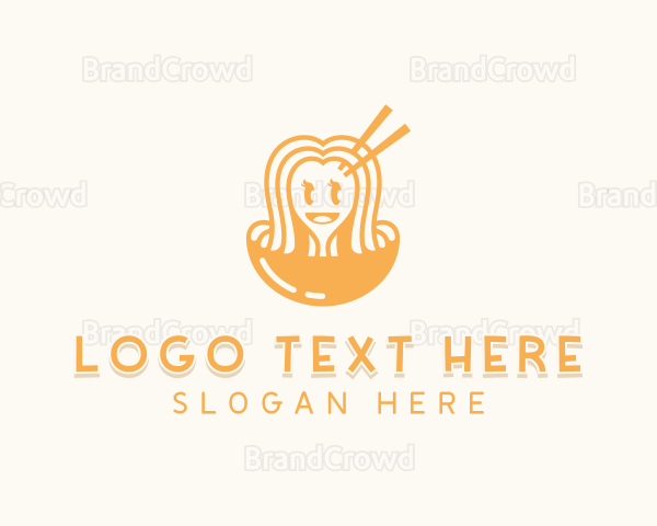 Ramen Noodles Dining Logo