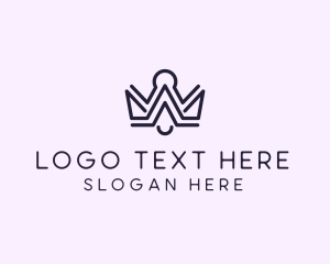 Monarchy - Luxury Pageant Tiara logo design