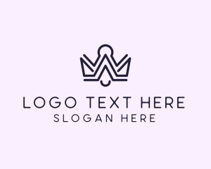 Luxury Pageant Tiara Logo