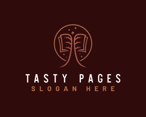 Tree Page Book logo design