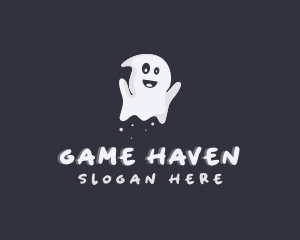 Scare - Halloween Spirit Ghost logo design