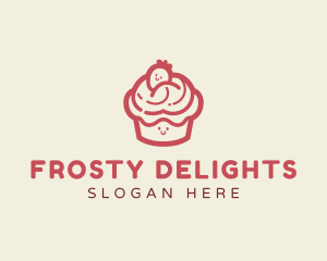 Icing - Cute Pastry Cupcake logo design